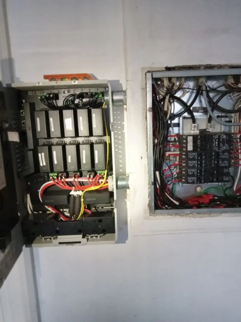 Electrical panel upgrade completed for Ring Doorbell Installation in Lebanon